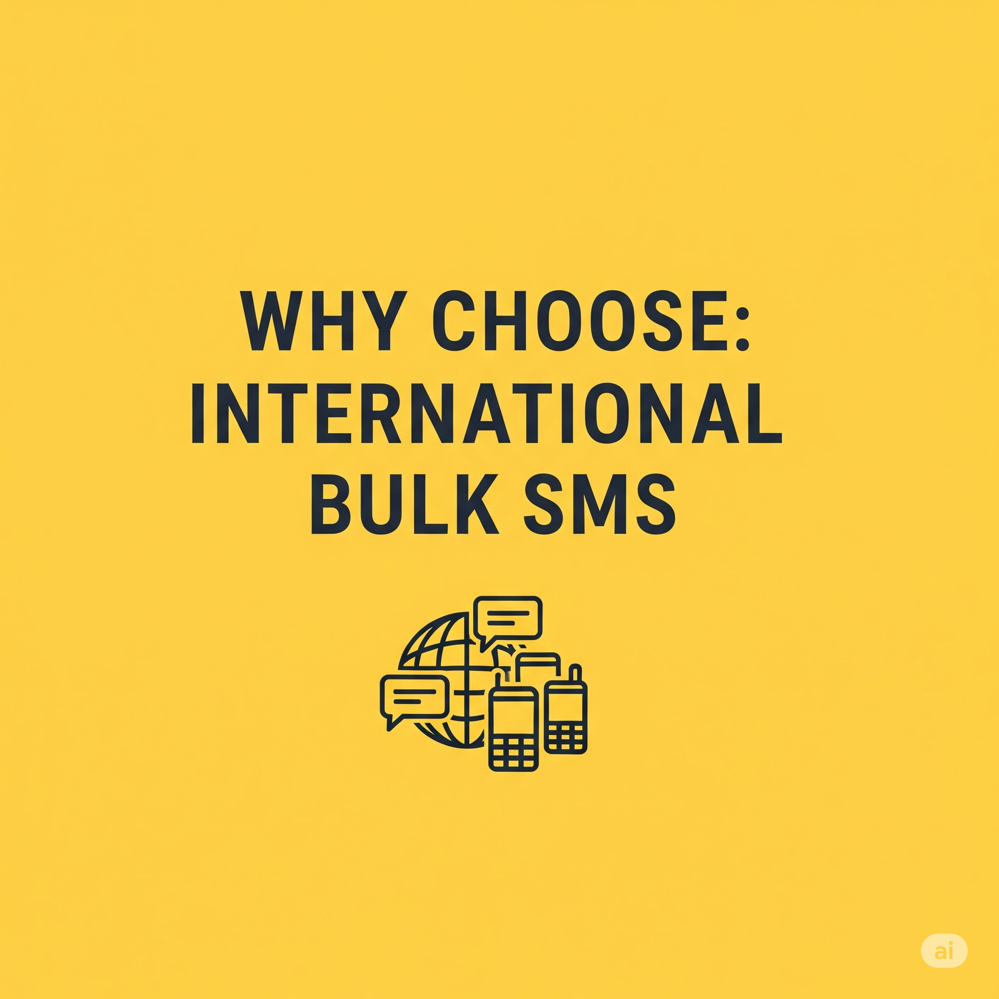 Why international sms service
